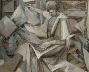 Kobieta z Floksem autorstwa Albert Gleizes