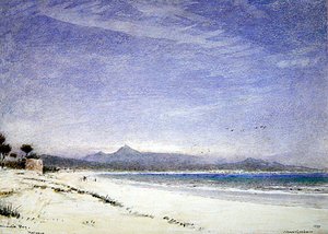Zatoka Alcudia, Majorka autorstwa Albert Goodwin