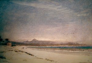 Zatoka Alcudia, Majorka autorstwa Albert Goodwin
