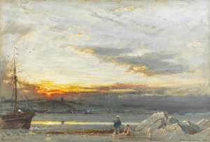 Appledore, N Devon autorstwa Albert Goodwin