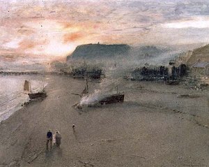 Hastings autorstwa Albert Goodwin