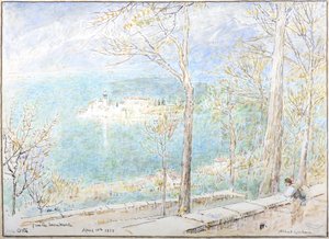 Jezioro Orta z Sacremonte autorstwa Albert Goodwin