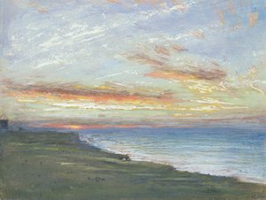 Wybrzeże Norfolk autorstwa Albert Goodwin