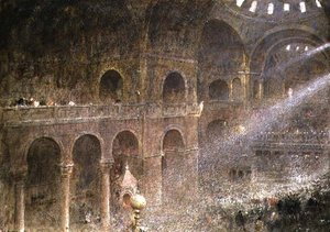 Bazylika św. Marka w Wenecji z galerii autorstwa Albert Goodwin