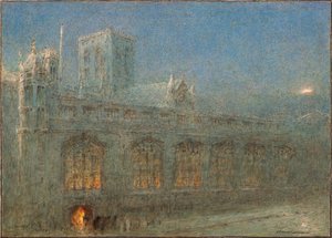 Kościół Belfry, York (akwarela) autorstwa Albert Goodwin