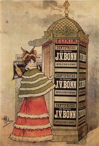 Eliksir-pasty do zębów doktora J. V. Bonn, 1893 autorstwa Albert Guillaume