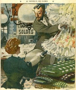 Ilustracja dla magazynu "Le Rire" 15 grudnia 1906 r. (druk) autorstwa Albert Guillaume