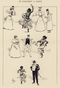 Dahomej w Paryżu autorstwa Albert Guillaume