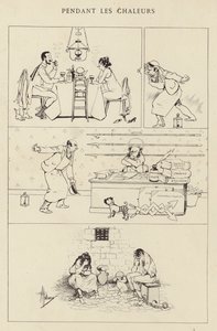 Podczas upałów autorstwa Albert Guillaume