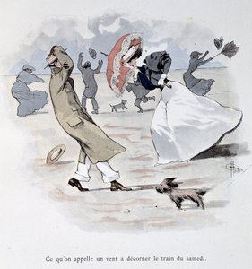 Czas psa - w „”Rozgwiazdy”” Guillaume autorstwa Albert Guillaume