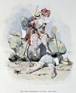 Plaże Kanału na początku wieku, w „Gwiazdach morza” Guillaume autorstwa Albert Guillaume