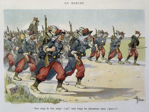 Chodzenie - Armee widziana przez Alberta Guillaume