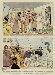Dlaczego Jones wierzy w Węża Morskiego, komedię w dwóch aktach (chromolitho)