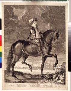 Christian IV na koniu autorstwa Albert Haelwegh