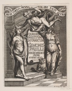 Titelblad til Simon Paulli, „Quadripartitum Botanicum”, 1667