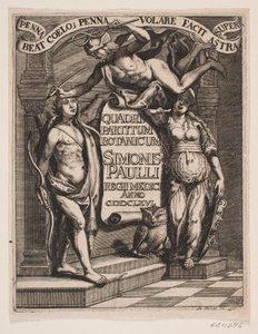 Titelblad til Simon Paulli, „Quadripartitum Botanicum”, 1667