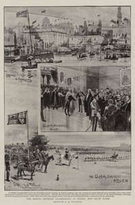 Obchody urodzin królowej w Sydney, Nowa Południowa Walia autorstwa Albert Henry Fullwood