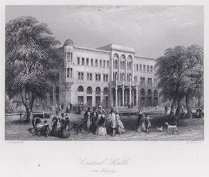Central Halle w Lipsku (rycina)