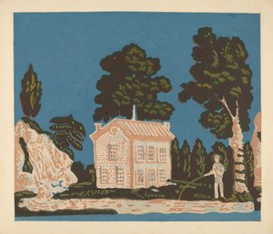 Tapeta na pokrycie Bandbox, ok. 1900 1937.