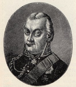 Feldmarszałek Friedrich Graf von Kleist von Nollendorf 1762-1823. autorstwa Albert Johann Christian Schule