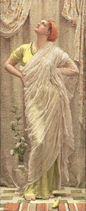 Ptaki powietrzne, ok. 1879 (olej na płótnie) autorstwa Albert Joseph Moore