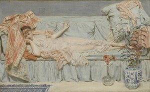 Lilie, 1866 autorstwa Albert Joseph Moore