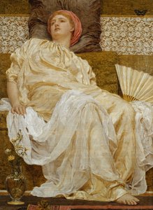 Żółte Marguerites, 1881 autorstwa Albert Joseph Moore