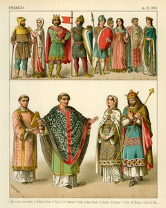 Francuski 900 AD autorstwa Albert Kretschmer