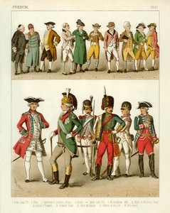Kostium francuski 1700 autorstwa Albert Kretschmer