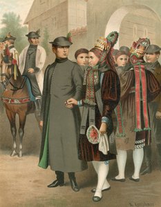Strój niemiecki, Altenburg autorstwa Albert Kretschmer