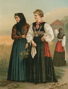 Strój niemiecki, Holsztyn, Probstei autorstwa Albert Kretschmer