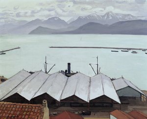 Bougie, port w Algierii (olej na płótnie) autorstwa Albert Marquet