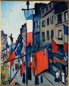 14 lipca w Le Havre autorstwa Albert Marquet