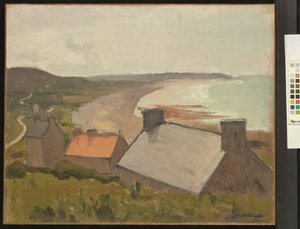 Trzy dachy, La Percaillerie autorstwa Albert Marquet