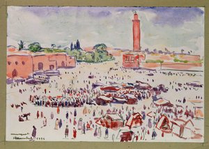 Marrakesz autorstwa Albert Marquet
