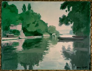 Krajobraz w Chenevières autorstwa Albert Marquet