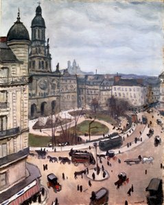 Place de la Trinité w Paryżu, 1911. autorstwa Albert Marquet