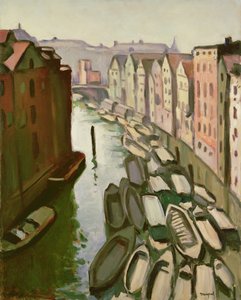 Doki w Hamburgu autorstwa Albert Marquet