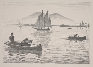 Port w Neapolu autorstwa Albert Marquet