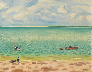 Plaża Le Pila autorstwa Albert Marquet