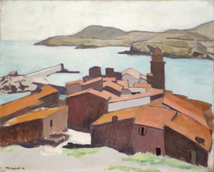 Widok na Collioure autorstwa Albert Marquet