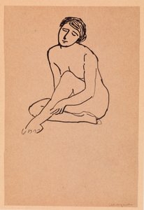Kobieta - Siedząc nago autorstwa Albert Marquet