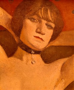 Kobieta na kanapie Detal, 1912 autorstwa Albert Marquet