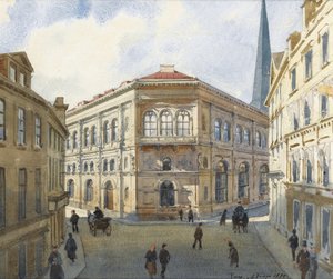 Widok Giełdy Papierów Wartościowych w Rydze