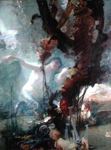 La Sirene (olej na płótnie)