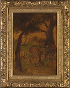 Picie kawalera, ca. 1870. autorstwa Albert Pinkham Ryder