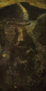Przechodząca piosenka, przed 1902. autorstwa Albert Pinkham Ryder