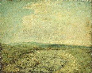 Kanał Essex, ok. 1896 (olej na płótnie zamontowany na płycie) autorstwa Albert Pinkham Ryder