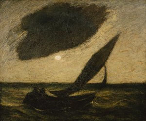 Pod chmurą ok. 1900. autorstwa Albert Pinkham Ryder
