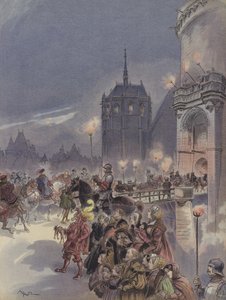 Przyjęcie Charles-Quint w Amboise